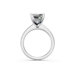 Load image into Gallery viewer, Liza Emerald Solitaire Diamond Womens Ring
