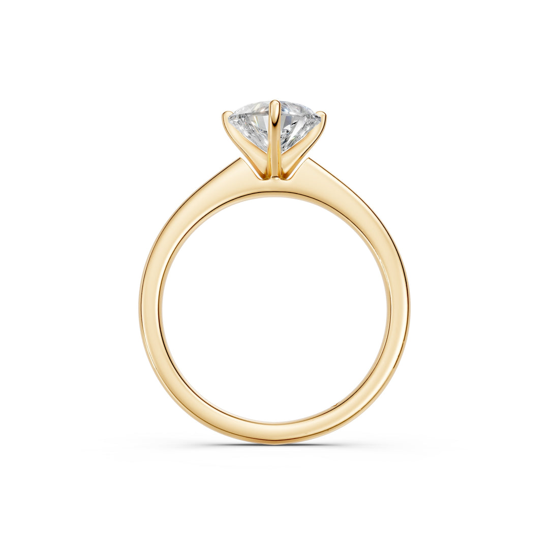 Liyana Heart Solitaire Diamond Womens Ring