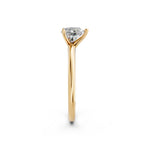 Load image into Gallery viewer, Liyana Heart Solitaire Diamond Womens Ring

