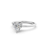 Load image into Gallery viewer, Liyana Heart Solitaire Diamond Womens Ring
