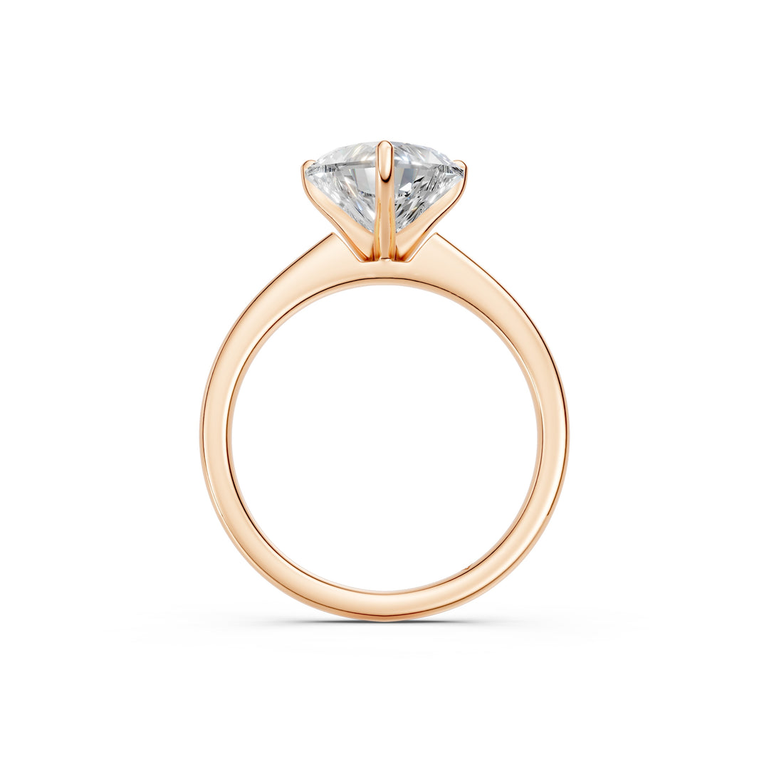 Lirra Heart Solitaire Diamond Womens Ring