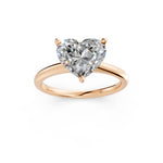 Load image into Gallery viewer, Lirra Heart Solitaire Diamond Womens Ring
