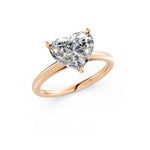 Load image into Gallery viewer, Lirra Heart Solitaire Diamond Womens Ring
