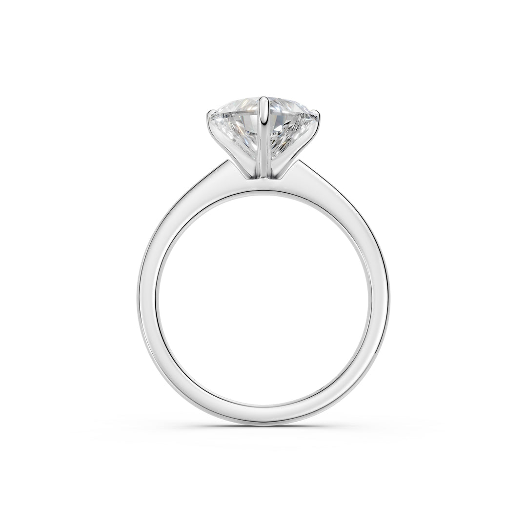 Lirra Heart Solitaire Diamond Womens Ring
