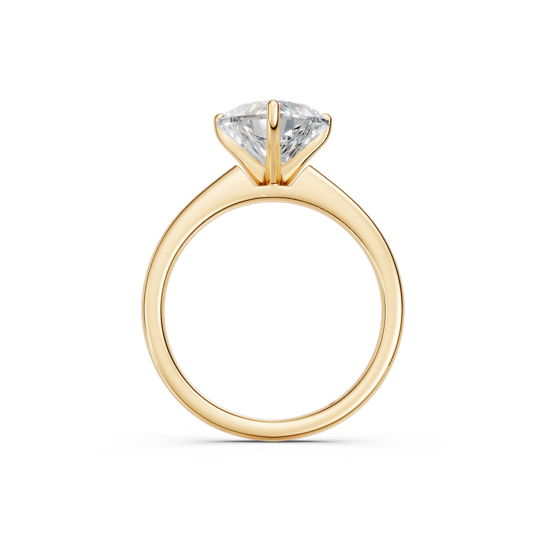 Lirra Heart Solitaire Diamond Womens Ring