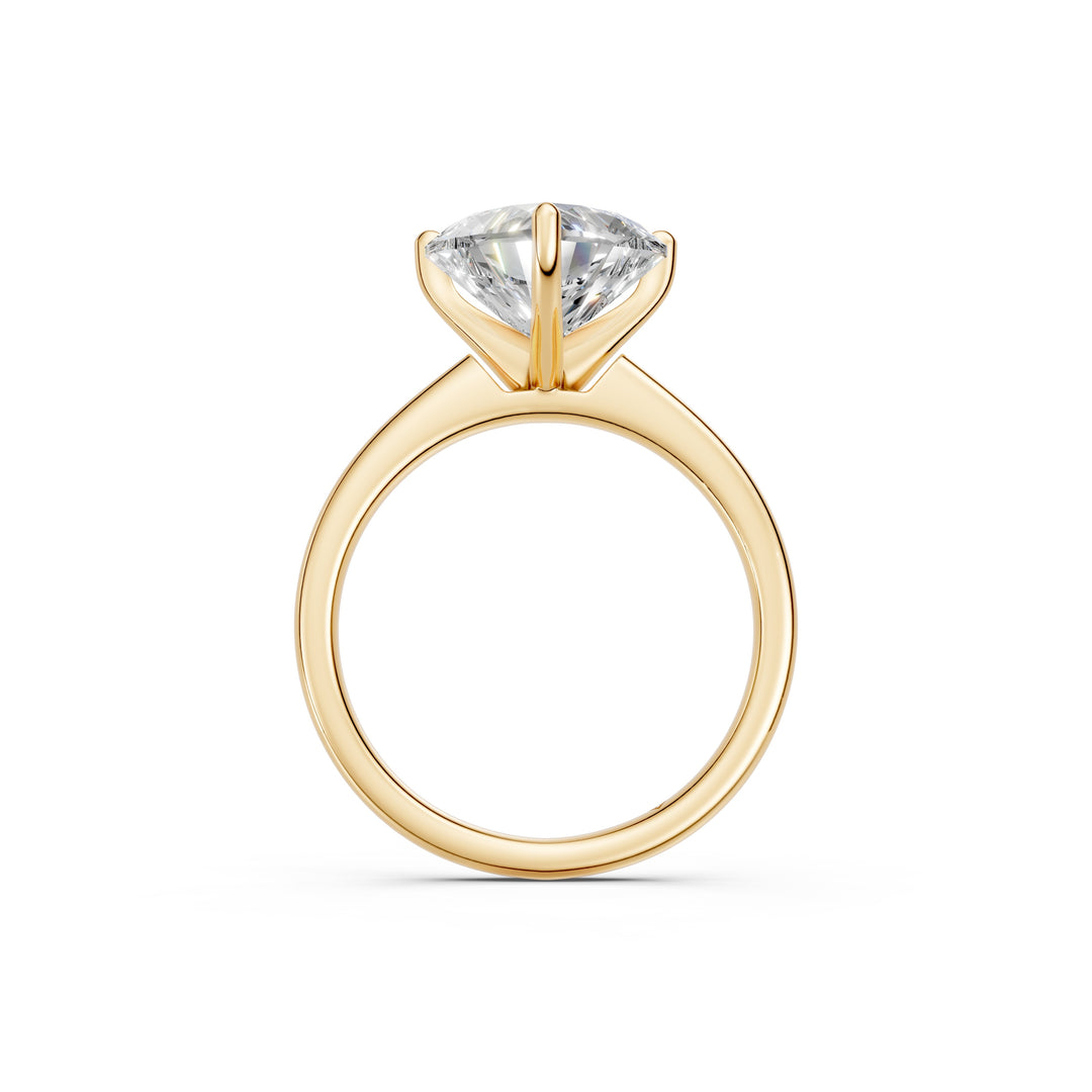 Liora Heart Solitaire Diamond Womens Ring