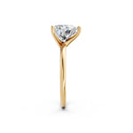 Load image into Gallery viewer, Liora Heart Solitaire Diamond Womens Ring
