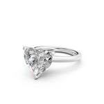 Load image into Gallery viewer, Liana Heart Solitaire Diamond Womens Ring
