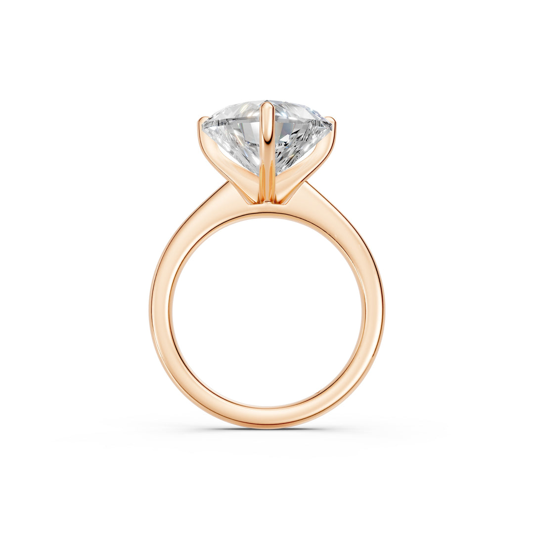 Leira Heart Solitaire Diamond Womens Ring