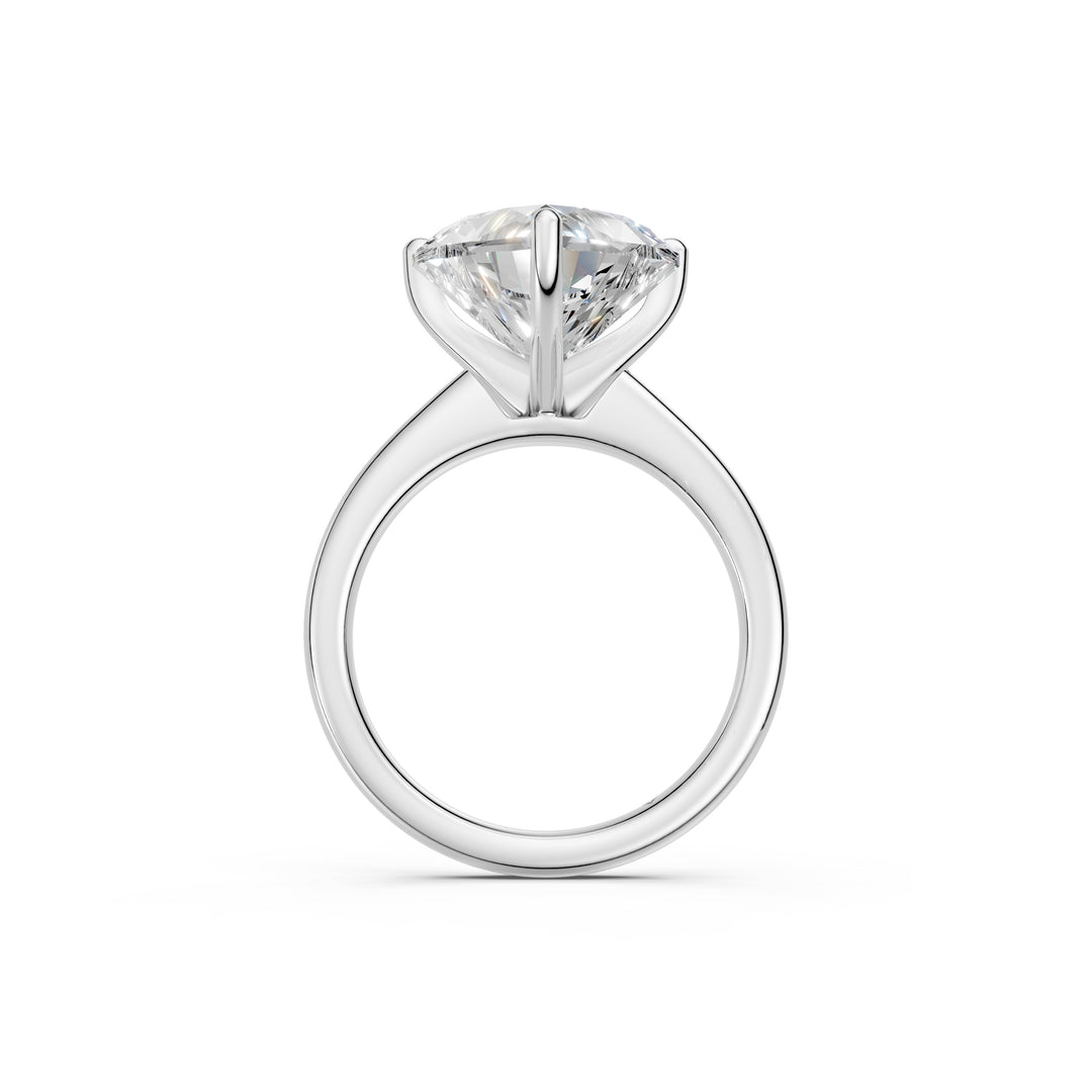 Leira Heart Solitaire Diamond Womens Ring