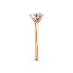 Load image into Gallery viewer, Lavya Oval Solitaire Diamond Womens Ring
