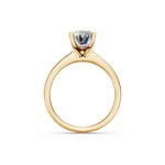 Load image into Gallery viewer, Larza Oval Solitaire Diamond Womens Ring
