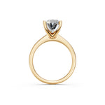 Load image into Gallery viewer, Lania Oval Solitaire Diamond Womens Ring

