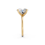 Load image into Gallery viewer, Lania Oval Solitaire Diamond Womens Ring
