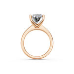 Load image into Gallery viewer, Laara Oval Solitaire Diamond Womens Ring
