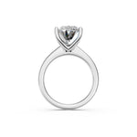 Load image into Gallery viewer, Laara Oval Solitaire Diamond Womens Ring
