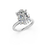 Load image into Gallery viewer, Laara Oval Solitaire Diamond Womens Ring
