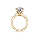 Load image into Gallery viewer, Laara Oval Solitaire Diamond Womens Ring
