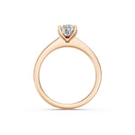 Load image into Gallery viewer, Kyana Pear Solitaire Diamond Womens Ring
