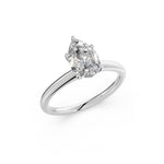 Load image into Gallery viewer, Kyana Pear Solitaire Diamond Womens Ring
