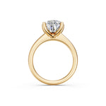 Load image into Gallery viewer, Klara Pear Solitaire Diamond Womens Ring
