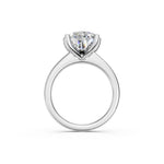 Load image into Gallery viewer, Kiyra Pear Solitaire Diamond Womens Ring
