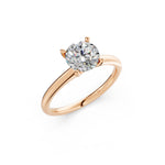 Load image into Gallery viewer, Kiana Round Solitaire Diamond Womens Ring
