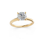 Load image into Gallery viewer, Kiana Round Solitaire Diamond Womens Ring
