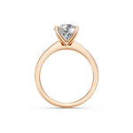 Load image into Gallery viewer, Kesha Round Solitaire Diamond Womens Ring

