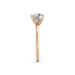 Load image into Gallery viewer, Kesha Round Solitaire Diamond Womens Ring
