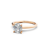 Load image into Gallery viewer, Kesha Round Solitaire Diamond Womens Ring
