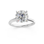 Load image into Gallery viewer, Kesha Round Solitaire Diamond Womens Ring
