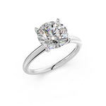 Load image into Gallery viewer, Kesha Round Solitaire Diamond Womens Ring
