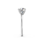 Load image into Gallery viewer, Kesha Round Solitaire Diamond Womens Ring
