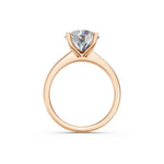 Load image into Gallery viewer, Keira Round Solitaire Diamond Womens Ring
