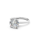 Load image into Gallery viewer, Keira Round Solitaire Diamond Womens Ring
