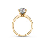 Load image into Gallery viewer, Keira Round Solitaire Diamond Womens Ring
