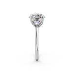 Load image into Gallery viewer, Kavya Round Solitaire Diamond Womens Ring
