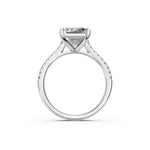 Load image into Gallery viewer, Abhika Emerald Solitaire Diamond Womens Ring
