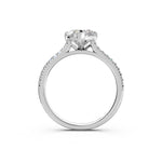 Load image into Gallery viewer, Aayushi Heart Solitaire Diamond Womens Ring
