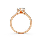 Load image into Gallery viewer, Aayushi Heart Solitaire Diamond Womens Ring
