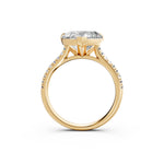 Load image into Gallery viewer, Aastha Heart Solitaire Diamond Womens Ring

