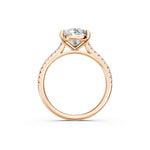 Load image into Gallery viewer, Ziana Pear Solitaire Diamond Womens Ring
