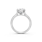 Load image into Gallery viewer, Ziana Pear Solitaire Diamond Womens Ring
