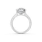 Load image into Gallery viewer, Zeira Pear Solitaire Diamond Womens Ring
