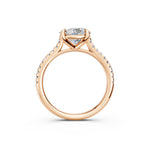 Load image into Gallery viewer, Zamya Round Solitaire Diamond Womens Ring
