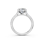 Load image into Gallery viewer, Zamya Round Solitaire Diamond Womens Ring
