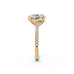 Load image into Gallery viewer, Zaira Round Solitaire Diamond Womens Ring
