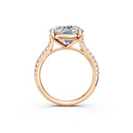 Load image into Gallery viewer, Zaara Round Solitaire Diamond Womens Ring
