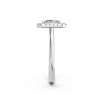 Load image into Gallery viewer, Yira Emerald Solitaire Diamond Womens Ring
